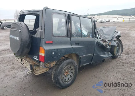 1993 Suzuki Sidekick Jx/Jlx from USA, damaged, VIN JS3TD02V9P4108079